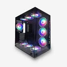 ZonixPlay RGB FAN FOR GAMING CPU 3 Nos  fan Set for Gaming PC's