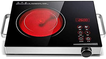 Impex  2000 W Infrared Induction Cooktop With 8 Temperature Levels and 4 Digital LED Display