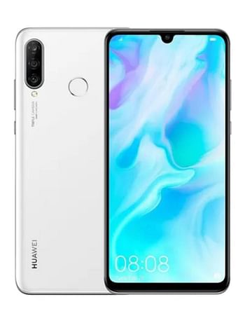 Huawei P30 Lite Dual SIM 128GB 4GB RAM 4G LTE Pearl White -(P30 lite)