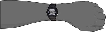 Casio G-Shock Men's Quartz Watch with Digital Display and Resin Band DW-5700BBMA-1DR