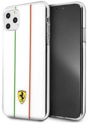 Ferrari Transparent Case iTaly For iPhone 11 Pro - Clear FESOGHCN58IT