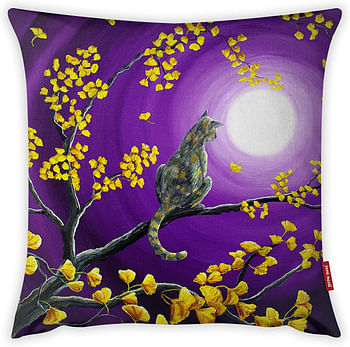 Mon Desire Decorative Throw Pillow Cover, Multi-Colour, 44 x 44 cm, MDSYST4250