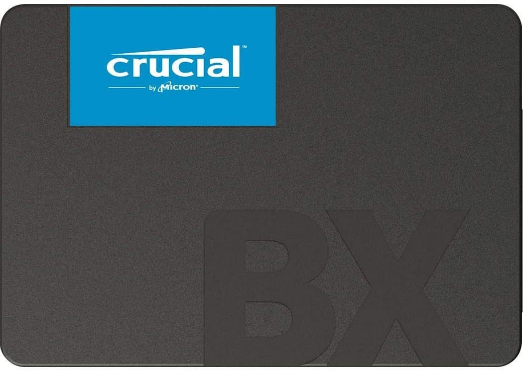 CRUCIAL CT1000BX500SSD1 1TB BX500 2.5-inch Serial ATA 3D NAND Internal Solid State Drive, Black