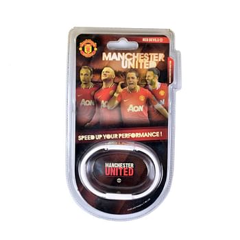 Manchester United Silicon Wristband WHITE M 19CM