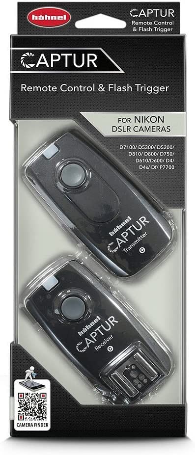 Hahnel HL C NIKON REM Capture Remote Control & Flash Trigger For Nikon - Black