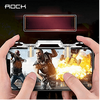 ROCK Transparent Quick Shooting Phone Game Controller assist Tool for PUBG STG FPS TPS Shooting Games
