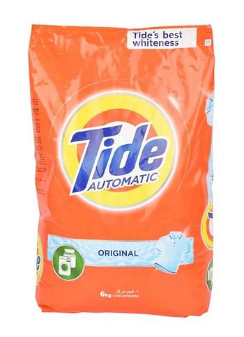 Tide Automatic Laundry Powder Detergent Original Scent 6 Kg