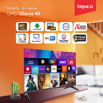 Impex GLORIA 40 1080 Full HD 40 Inch SMART LED TV