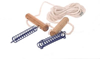 Oztrail 7m Double Guy Rope Set 7mm with wooden runner & Trace Spring PRA-GRW70-A Heavy duty double guy rope set is a must for securing gazebos, tents, awnings or tarps