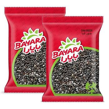 Bayara Chia Seeds 400gm (Pack of 2)