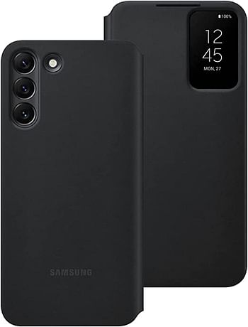 Samsung Official S22+ Smart Clear View Cover Black