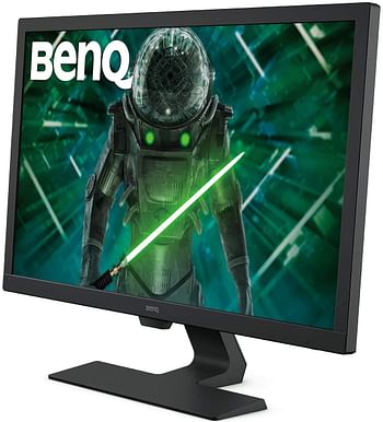 BenQ 27 Inch 1080p Eye Care Gaming Monitor 1ms 75Hz LED (GL2780), Brightness Intelligence, Anti-glare, Flicker-free, Slim Bezel, Cable Management System, HDMI, ePaper Mode