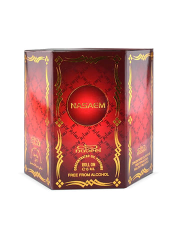 4 Pcs Nabeel Nasaem Alcohol Free Roll On Oil Perfume 6ML