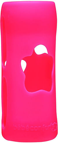 Bebe Confort 30000787 Silicone Protection 240 Ml For Glass Bottle - PINK