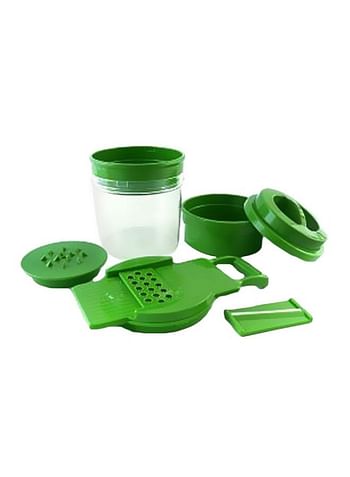 Cyber Fruit And Vegetable Grater Green/Clear