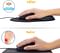 Ergonomic Mouse Pad with Gel Wrist Rest Support Comfortable Wrist Rest Mouse Pad with Non-Slip PU Base for Computer Laptop Home Office Travel