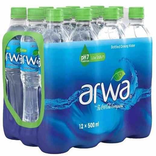 Arwa Bottled Drinking Water 500ml (Pack of 12 Pieces)