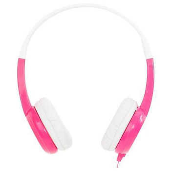 BuddyPhones - Connect On-Ear Wired Headphones Pink
