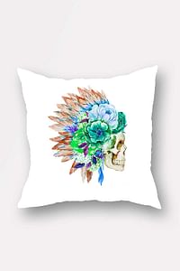 Bonamaison Decorative Throw Pillow Cover, Multi-Colour, 44 x 44 cm, BNMYST1689
