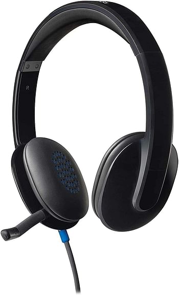 Logitech H540 Usb Headset, Black - 981-000480, 2228365