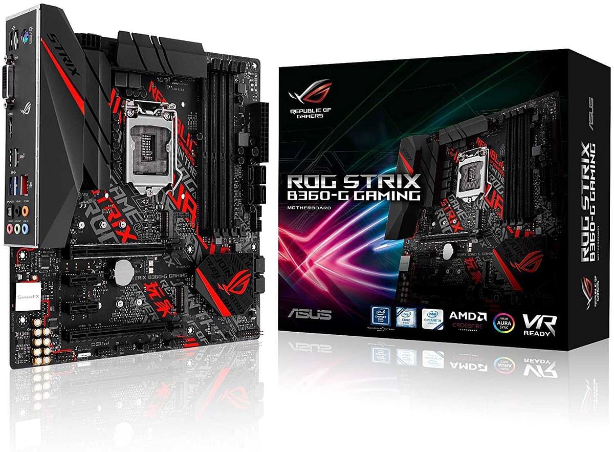 ASUS Republic Of Gamers Strix B360-G Gaming LGA 1151 Micro-ATX Motherboard