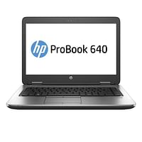 HP ProBook 640 G2 Core i5-6th Generation 4GB RAM 128GB SSD 14 Inch display
