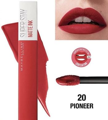 Maybelline Superstay Matte Ink Liquid Lipstick 20 Pioneer