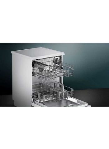 Siemens Free Standing Dishwasher Metal, White - SN215W10BM