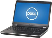 Dell Latitude 6440 Business Laptop, Intel Core i5-4th Generation CPU, 8GB DDR3L RAM, 256GB SSD Hard, 14.1 inch Display, Windows 10 Pro - Silver/Black
