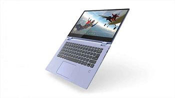 Lenovo Yoga 530 2-in-1 Laptop, Intel Core i5-8250U, 14.0 Inch, 256GB SSD, 4GB RAM, Intel Graphics, Win10, Eng-Ara KB, LIQUID BLUE