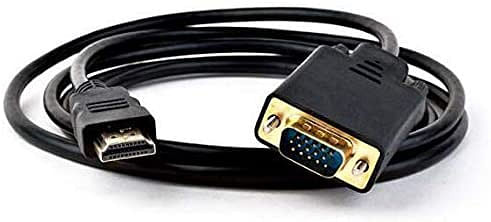 1.5m HDMI Male to VGA Male Adapter Cable Converter Lead For Laptop PC TV Out