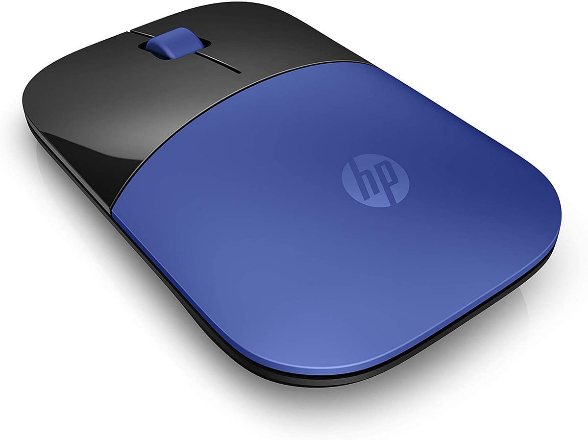 HP  Z3700 Wireless Mouse Blue Nero