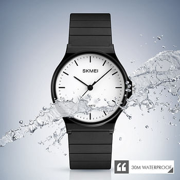 Skmei 1419 Fashion Simple Silcone Waterproof Wrist Watchomes For Girls Luxury Brand Quartz Watch Women - BB