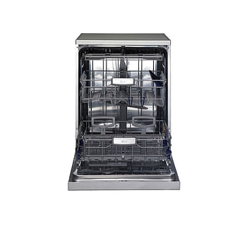 LG Smart Rack Efficiently Loading Dishwasher 14 Plate Settings - D1442SF