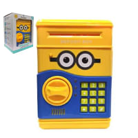 Electronic ATM Auto Scroll Paper Money And Coin Saving Box Toy Piggy Bank