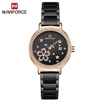 Naviforce NF5016 New Women Luxury Watches Creative Steel Women's Bracelet Watches Female Waterproof Clock Relogio Feminino Black