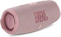 JBL Charge 5 Portable Waterproof Speaker with Powerbank Pink, JBLCHARGE5PINK