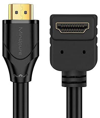 MIndPure HD008 HDMI Cable V2.0 stright to down 3 Meter