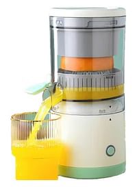 Electric Citrus Juicer, Hands-Free Portable USB Charging Powerful Electric Juicer Cordless Fruit Juicer, Multifunctional 1-Button Easy Press Lemon Orange Squeezer Machine for Kitchen
