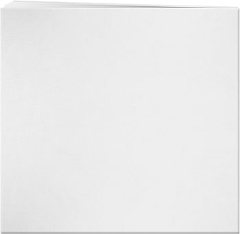 Pioneer Photo Albums MB-10 Post Bound Leatherette Cover Memory Book, 12 by 12-Inch, Bright White