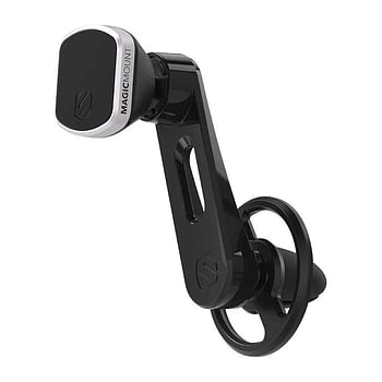 SCOSCHE Black Magnetic Car Mount Free Flow Vent with Adjustable Arm