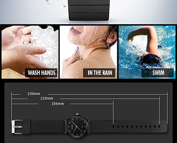 Skmei 1419 Fashion Simple Silcone Waterproof Wrist Watchomes For Girls Luxury Brand Quartz Watch Women - BB