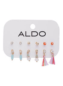 Aldo Jaycey Earring Set Multicolor