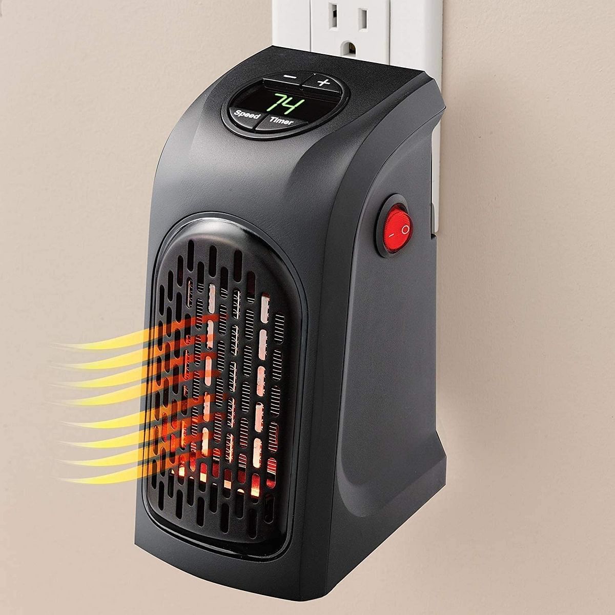 Electric Mini Handy Heater Plug-in Wall