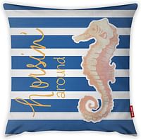 Mon Desire Decorative Throw Pillow Cover, Multi-Colour, 44 x 44 cm, MDSYST3721