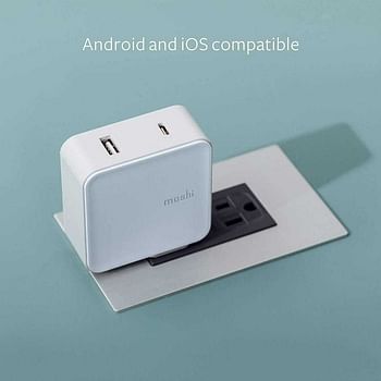 Moshi Progeo Usb-C Wall Charger With Usb Port (42W) - Eu Version