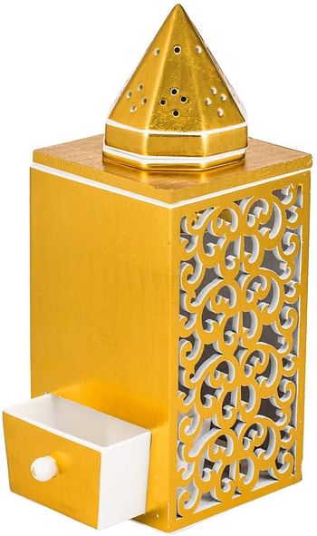 Almarjan FB01-T502-TS467 Home Fragrance, Gold and White