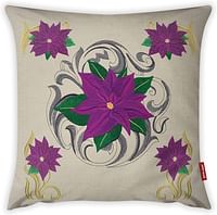 Mon Desire Decorative Throw Pillow Cover, Multi-Colour, 44 x 44 cm, MDSYST4821