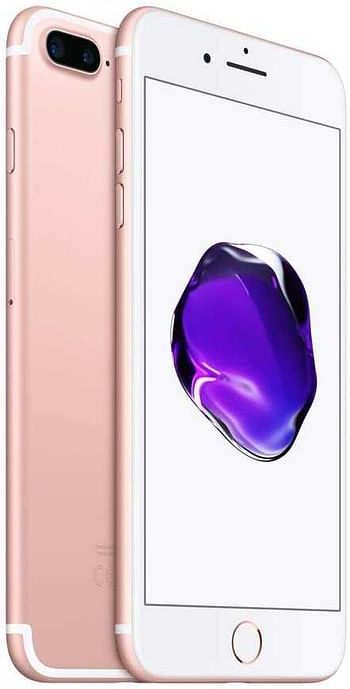 Apple iphone 7 Plus With FaceTime - 128 GB, 4G LTE, Rose Gold