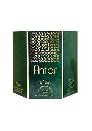 6 Pcs Nabeel Antar Alchohol Free Roll On Oil Perfume 6ML